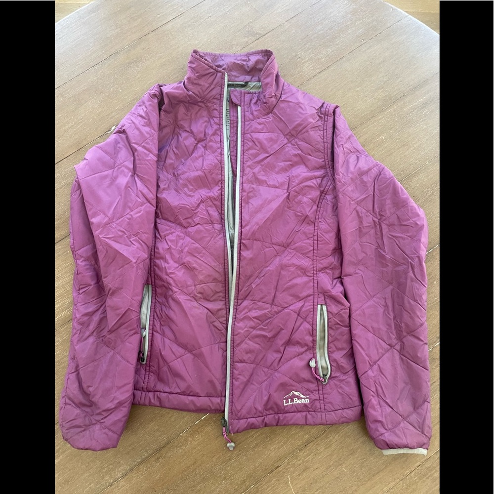 LL Bean Shell Pack Away Jacket